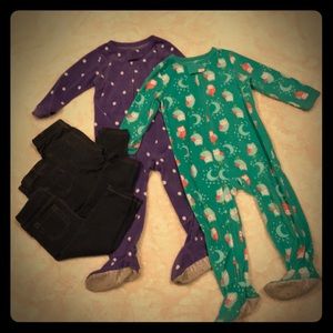 Baby Girl Bundle 24 months Carters Cat n Jack